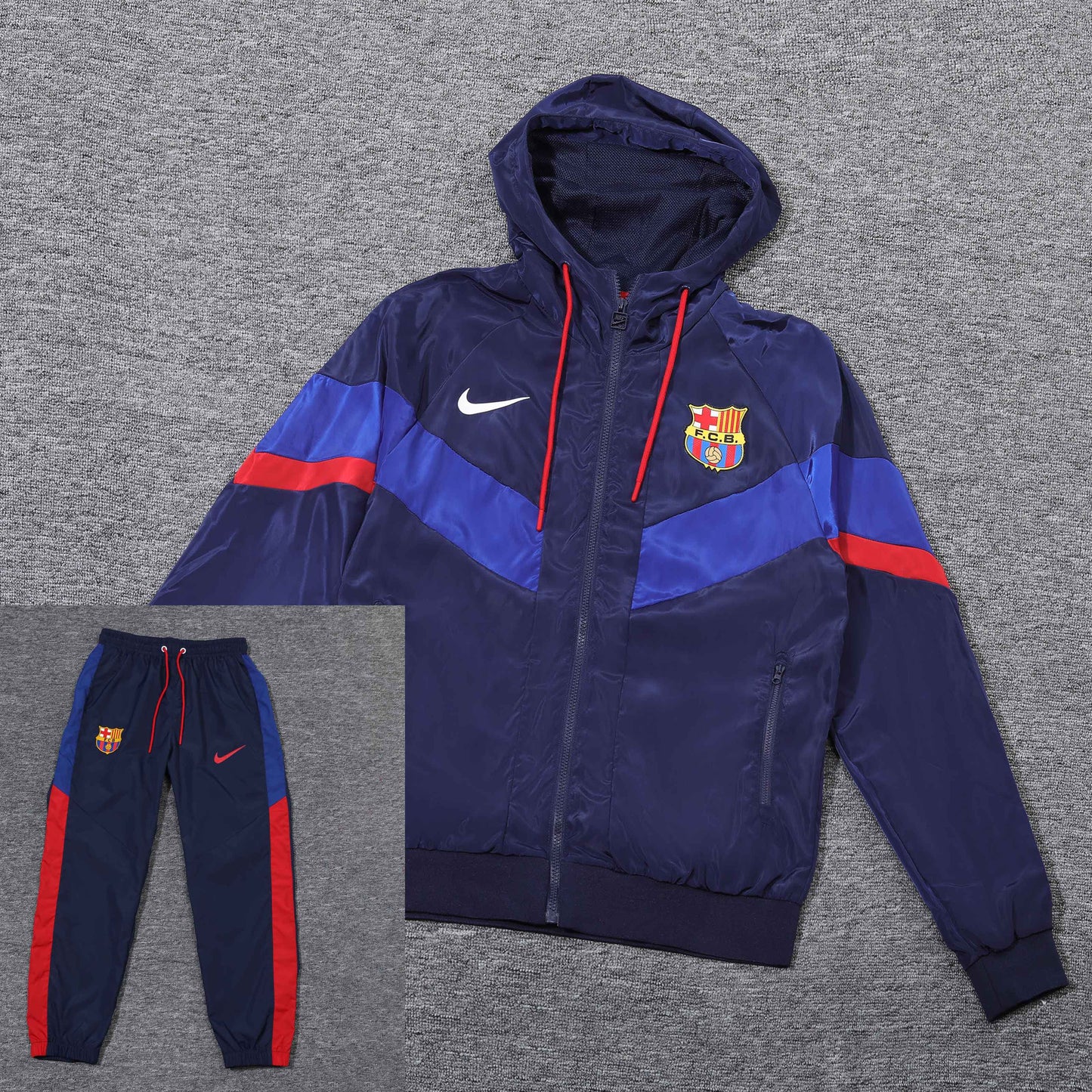 Barcelona Blue Jacket Set