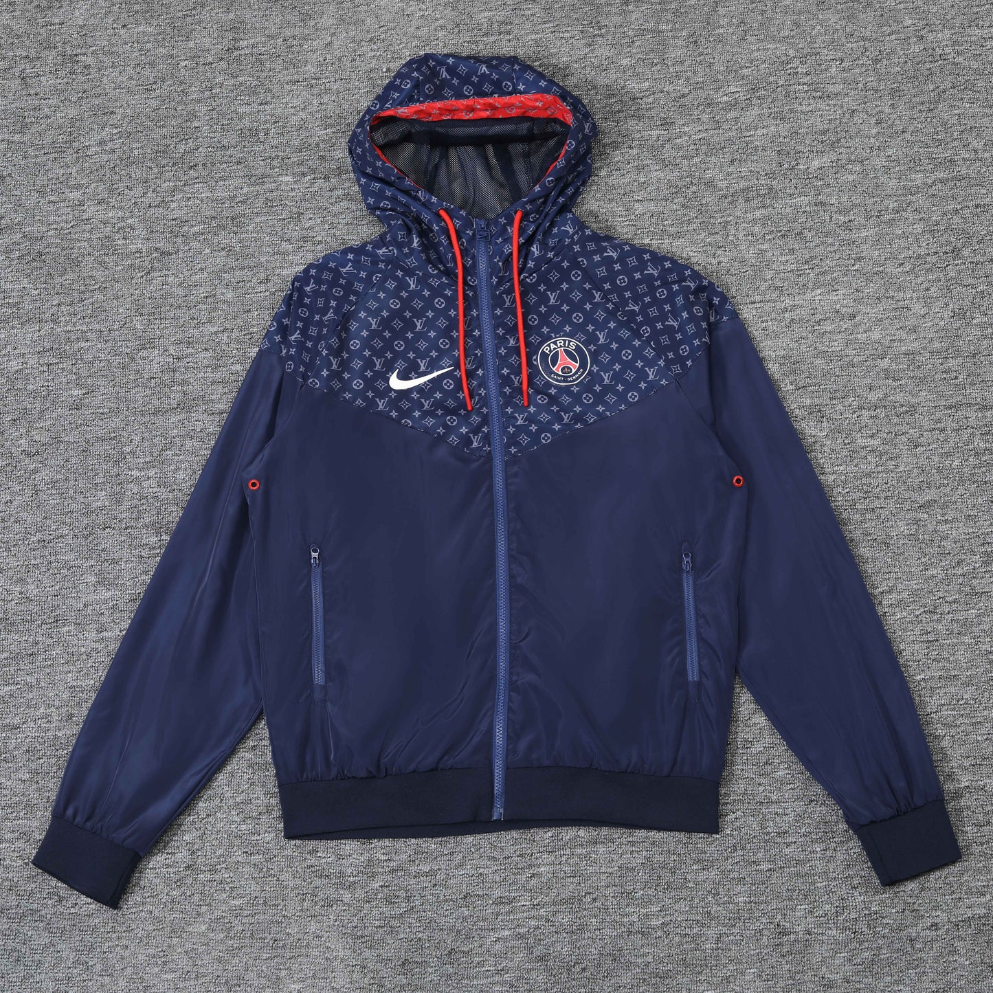 Paris collaboration LV player edition woven autumn and winter coat set