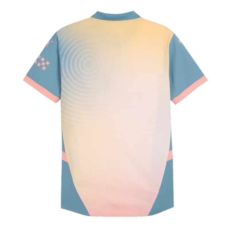Authentic Manchester City Fourth Away Soccer Jersey 2024/25- Definitely City (UCL)