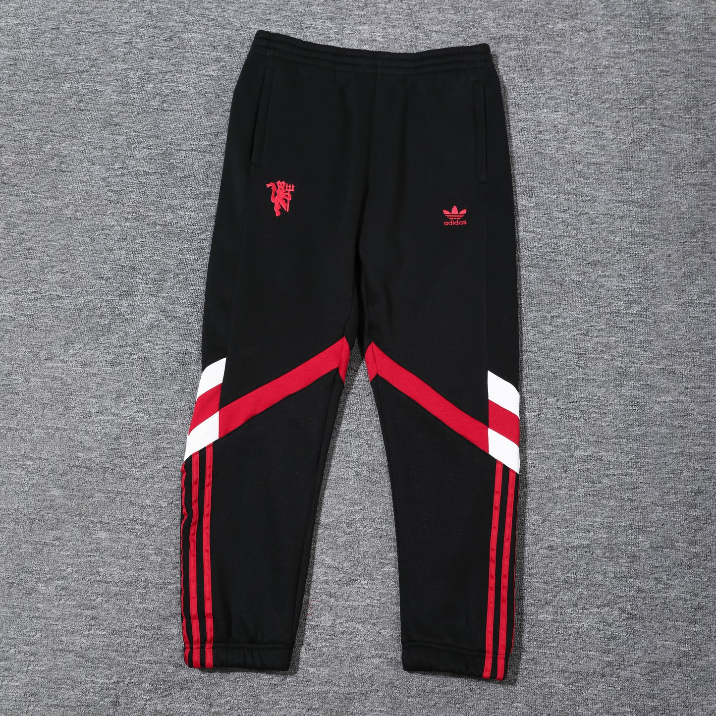 Manchester United Retro Velvet Hoodie Set