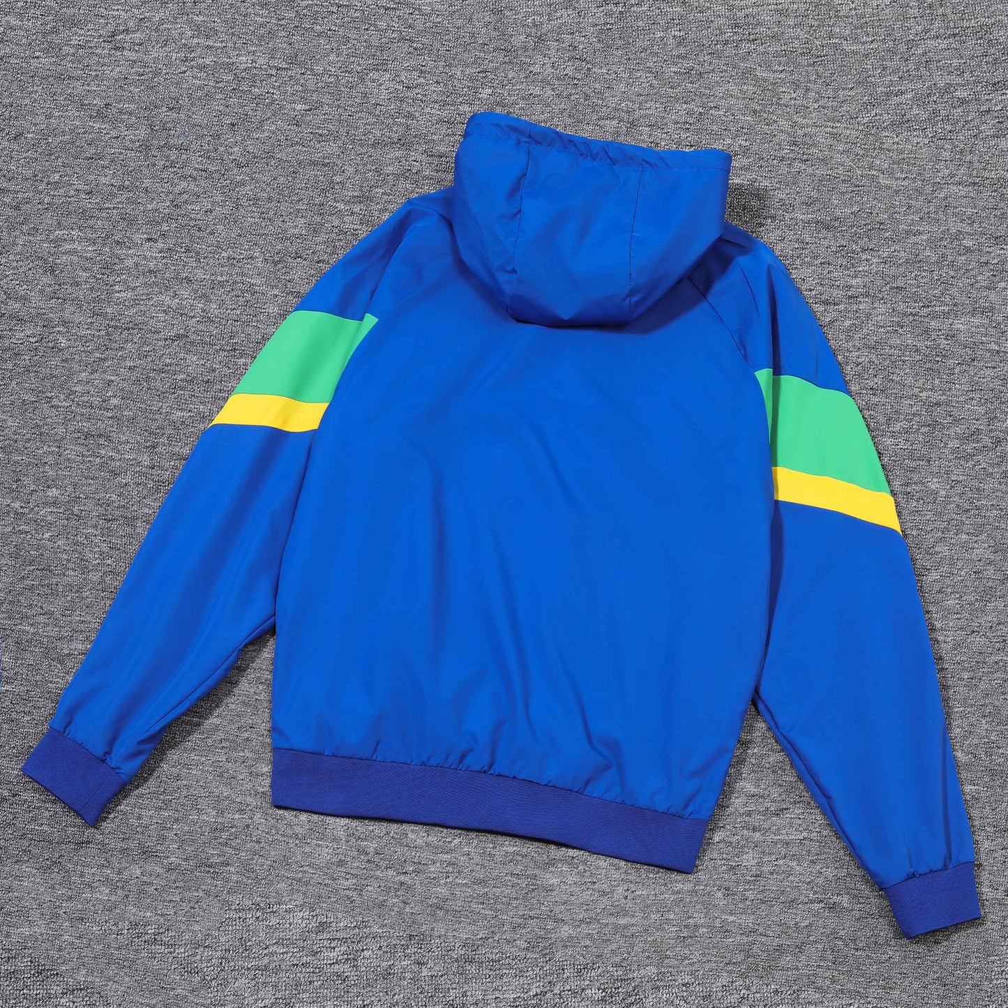 Brazilian Blue Windbreaker Jacket Set