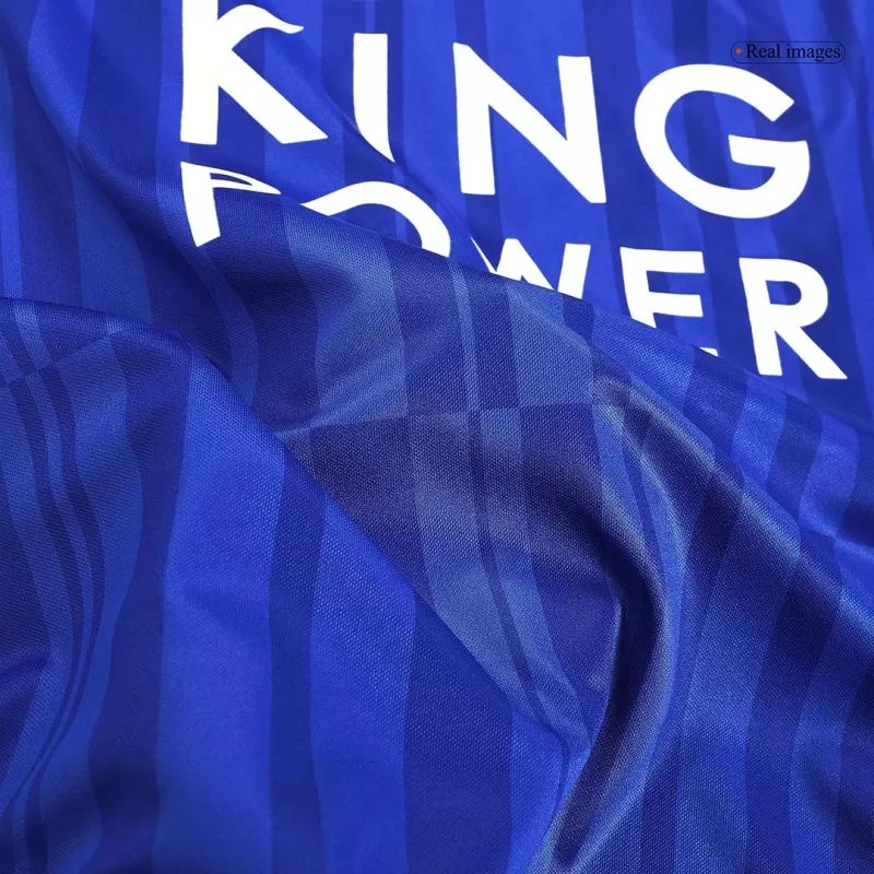 Retro 2016/17 Leicester City Home Soccer Jersey