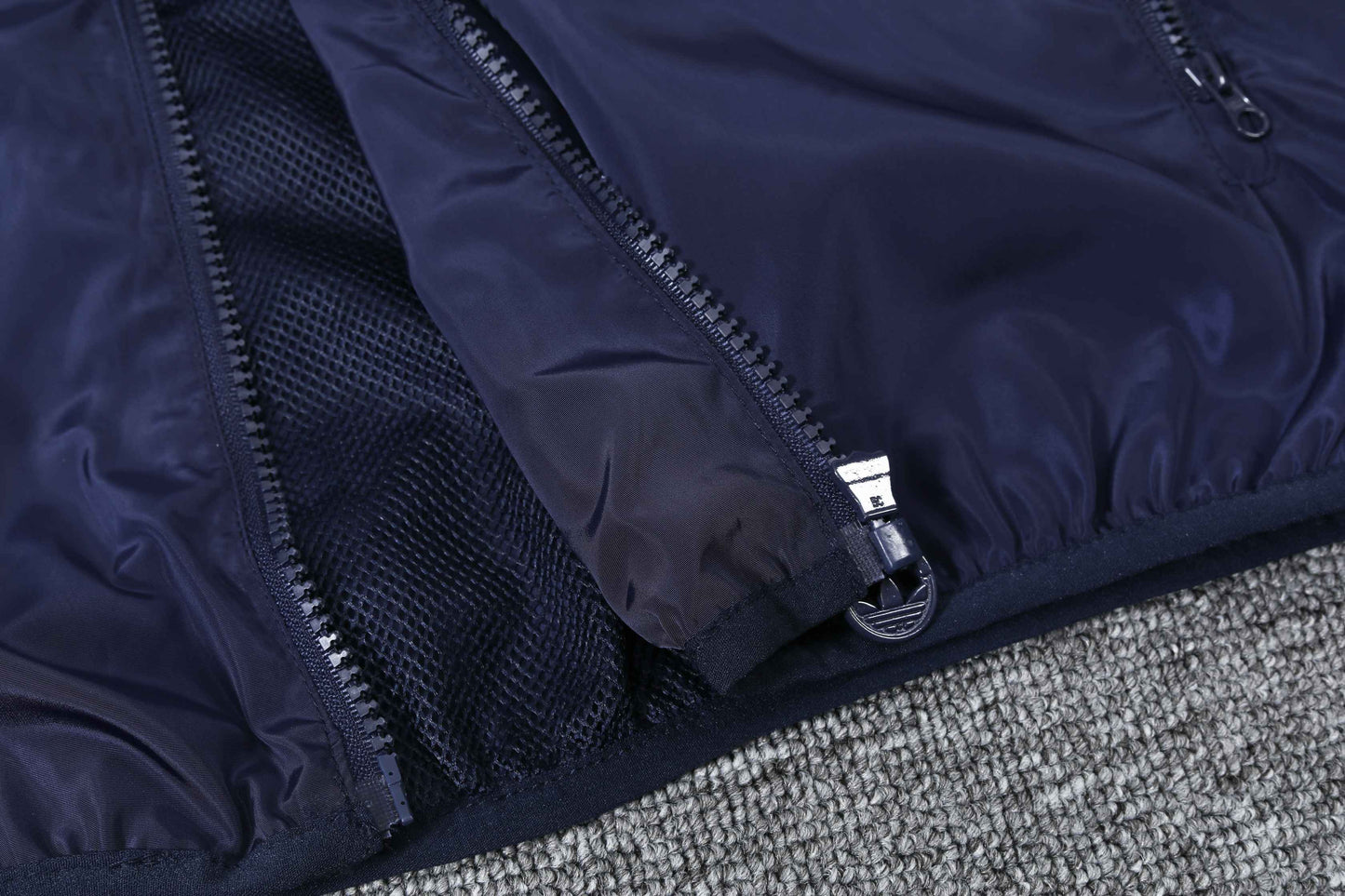 Italian white blue jacket
