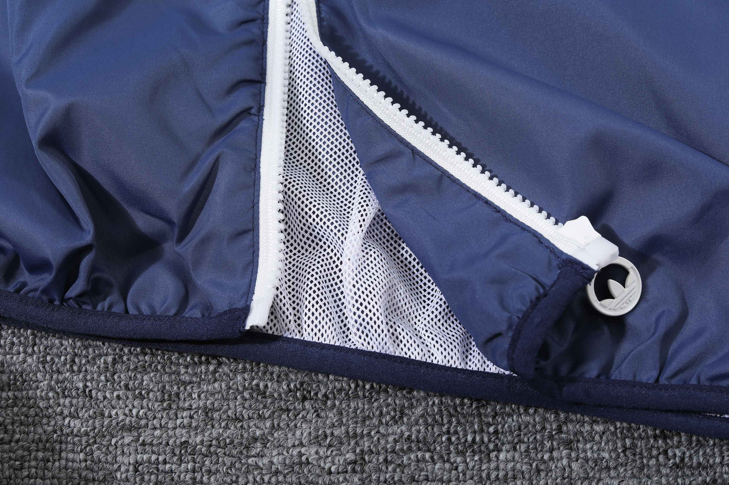 Real Madrid White Blue Jacket