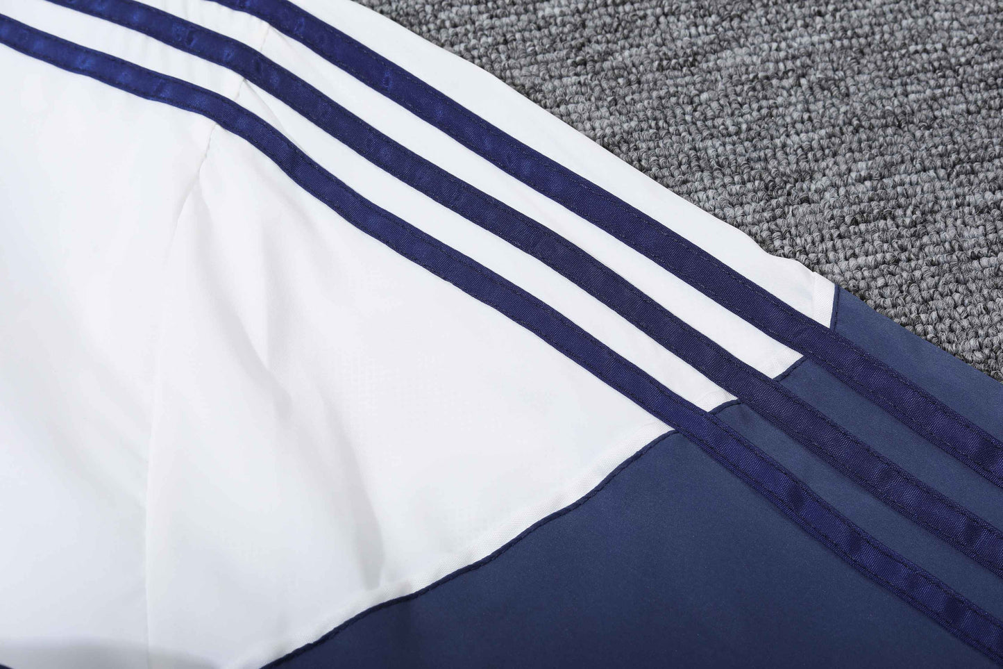 Real Madrid White Blue Jacket