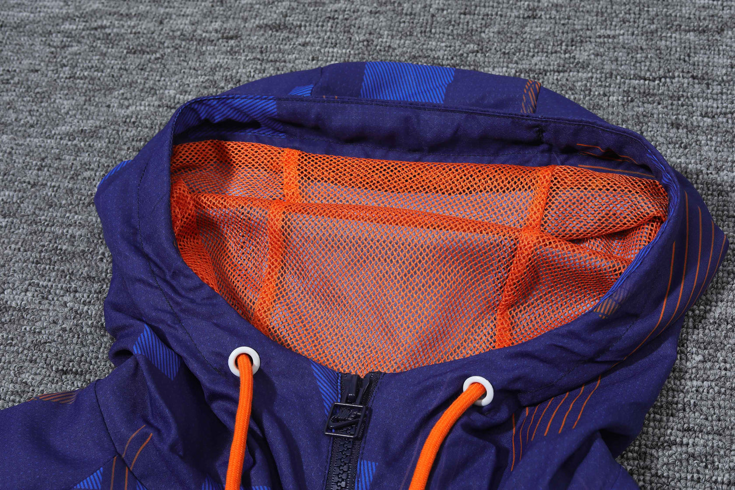 Dutch purple tulip windbreaker jacket