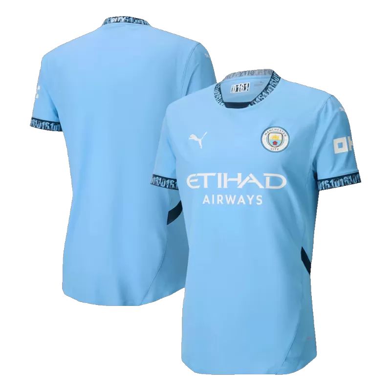 Authentic Manchester City Home Soccer Jersey 2024/25