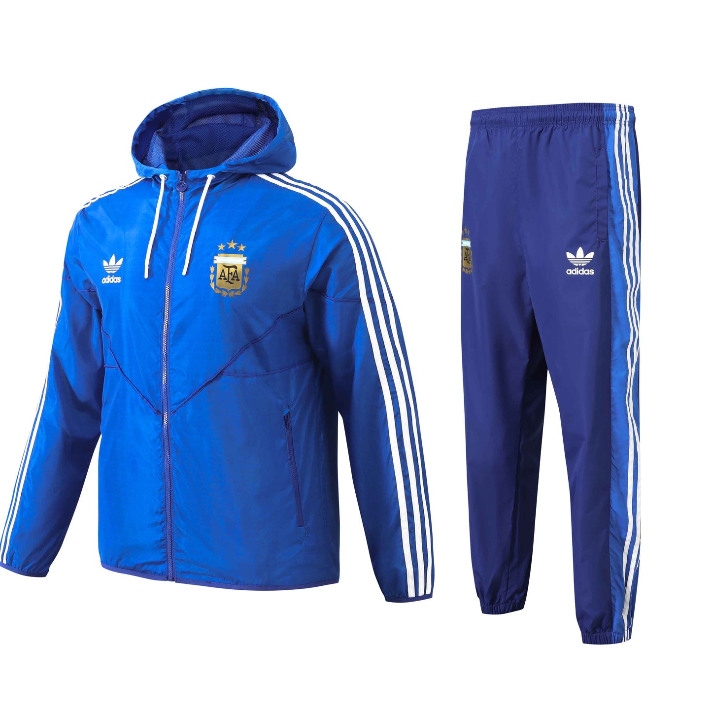 Argentina Retro Windbreaker Jacket Set