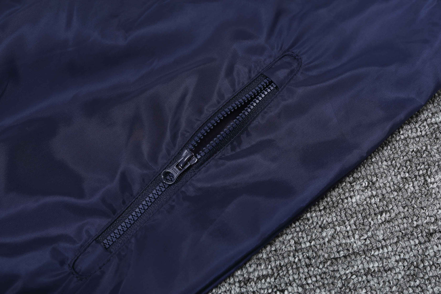 Italian white blue jacket