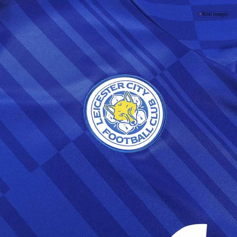 Retro 2016/17 Leicester City Home Soccer Jersey