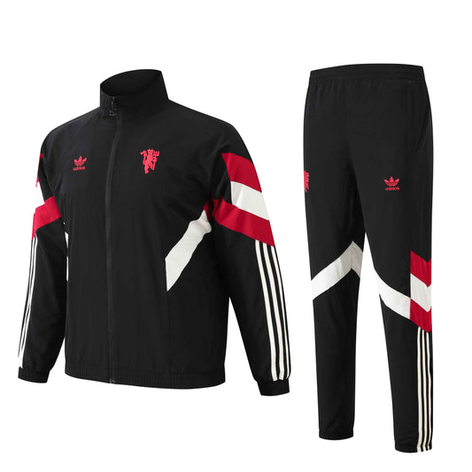 Manchester United 2024 Retro Clover Jacket Spring-Autumn Set