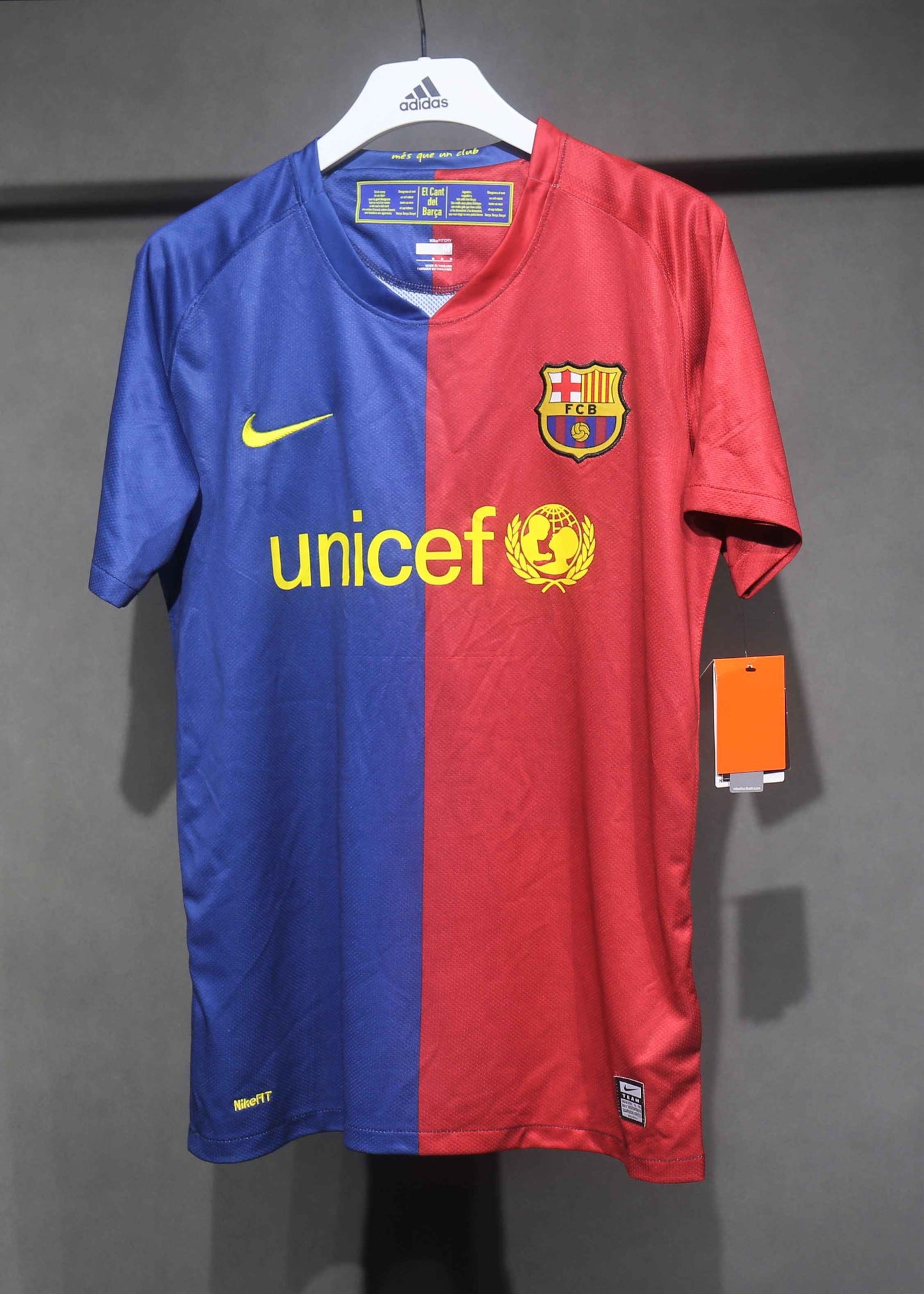 Barcelona's home player version for the 2008-09 season