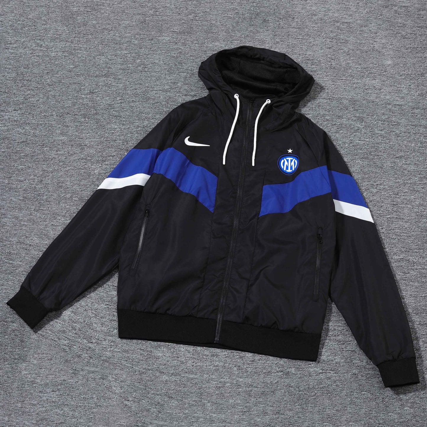 Inter Milan home black and blue jacket