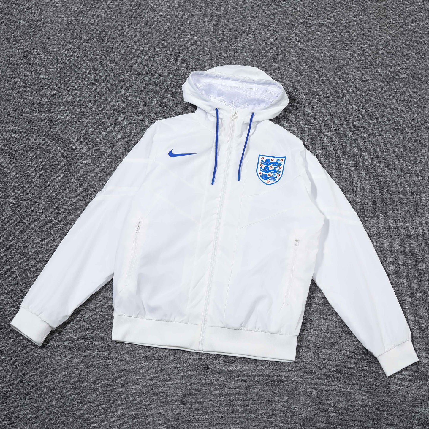 England Home White Windbreaker Set