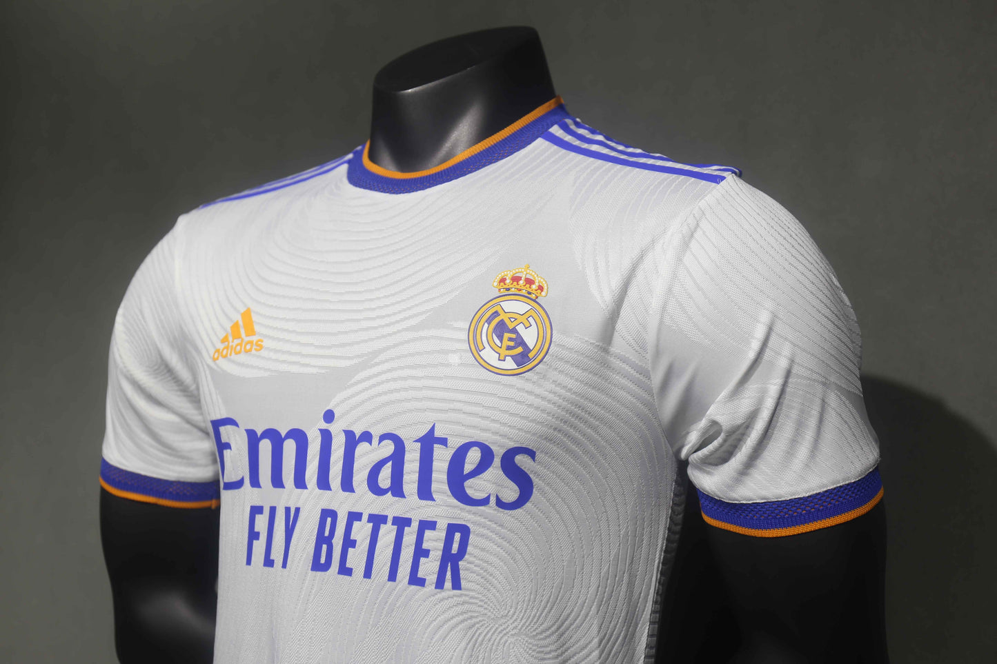2021-22 Real Madrid Home Player Edition Short Sleeve